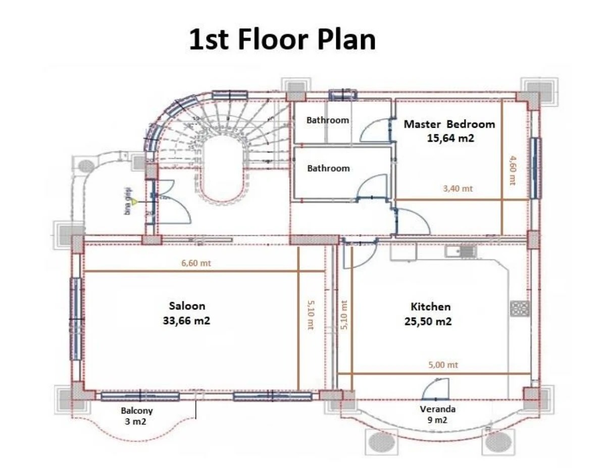 Entrance floor plan
